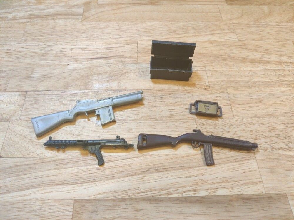 5 Accessories GI JOE Or 21st Century 12”- 1/6 SCALE-Read-Toy-Vtg